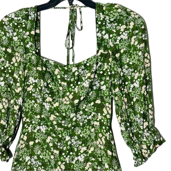Reformation Enid Dress in Autumnal Floral Midi Cottagecore Farmcore size 2 - Picture 7 of 15